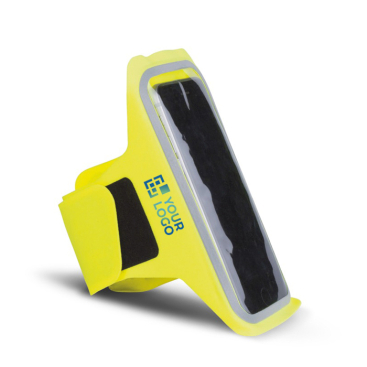 Sportarmband van neopreen voor de meeste smartphones met jouw bedrukking