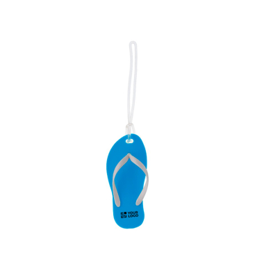Zomerse sleutelhanger in de vorm van een slipper met EVA body Menorca