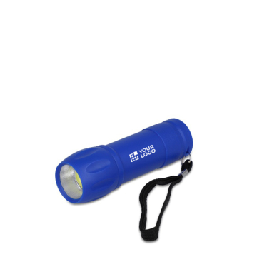 Zaklampen van gerecycled plastic in diverse kleuren met COB-licht
