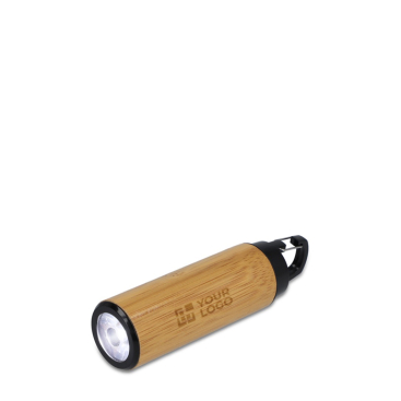 LED-zaklamp met clip aan de bovenzijde om vast te maken