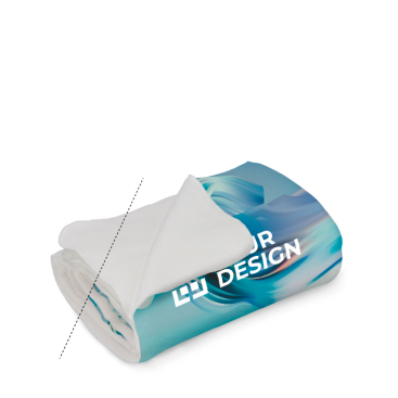 Gerecyclede polar fleece deken voor sublimatie 250 g/m²