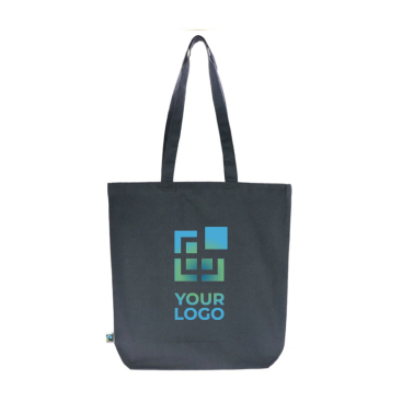 Fairtrade tas in neutrale kleuren met een capaciteit van 12kg 270 g/m2 met jouw bedrukking