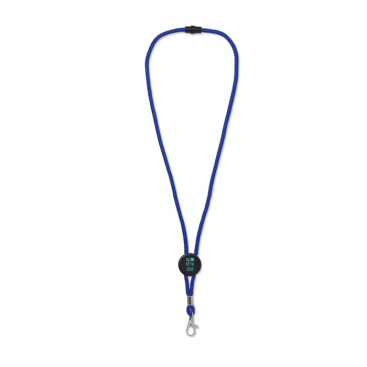 Lanyard in kleuren met metalen karabijnhaak bedrukken met jouw bedrukking