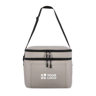 Koeltas met dubbel compartiment en korte handgrepen 12L