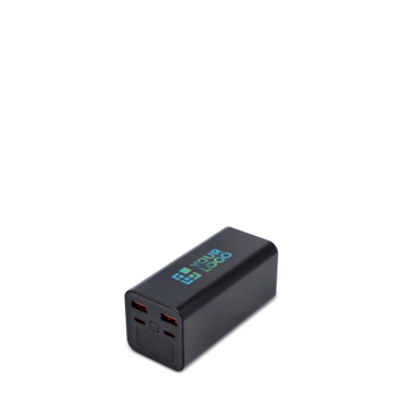 Snellaad-powerbank met twee verschillende poorten 20.000 mAh
