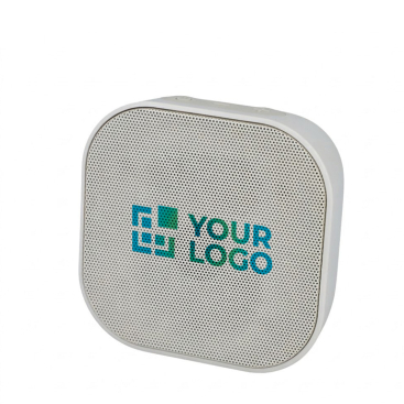 Compacte speaker met bedrukbare kunststof behuizing 3W