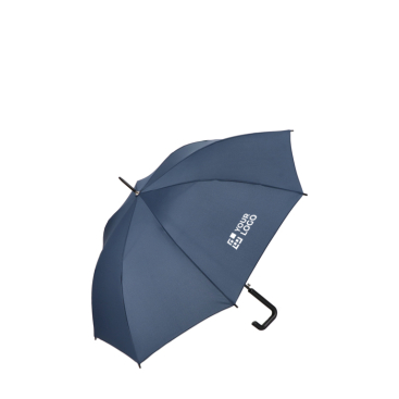 Klassieke paraplu met origineel zwart geometrisch handvat Ø103