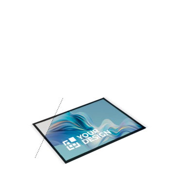 Volledig personaliseerbare deurmat met antislip onderzijde 50x75 cm