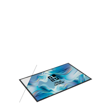 Volledig personaliseerbare deurmat met antislip onderzijde 60x90 cm