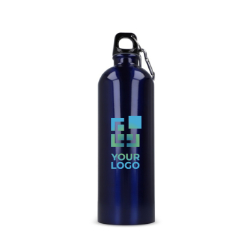 Fles van gerecycled roestvrij staal in metallic kleuren 750 ml