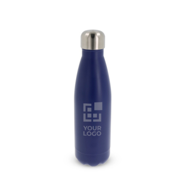 Lekvrije RVS fles in verschillende kleuren 500ml met jouw bedrukking