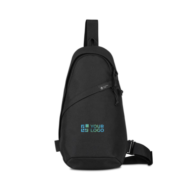 Duurzame schoudertas van gerecycled RPET met verstelbare banden