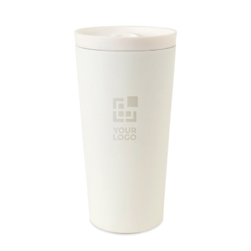 Thermobeker van gerecycled staal met vacuümisolatie 500 ml