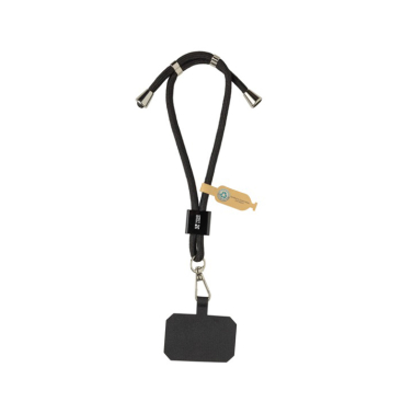 Verstelbare RPET polsband voor mobiel met veiligheidshaak