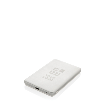 Powerbank met magnetische draadloze oplading en indicator 5.000 mAh