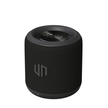 Speaker van gerecyclede materialen met ingebouwde microfoon