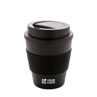 Herbruikbare koffiebekers met deksel kleur blauw
