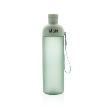 Impact, tritan waterfles met logo (600ml) weergave met jouw bedrukking