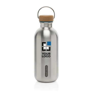Waterfles van roestvrij staal met lekvrije sluiting Black+Blum 600ml