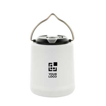 Draagbare lamp van eco‑plastic met drie LED‑lichtstanden