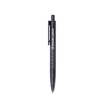 Milieuvriendelijke pen met geometrisch design en Dokumental®-inkt