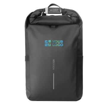 Waterdichte urban anti‑diefstal rugzak met fietsbevestiging 16''