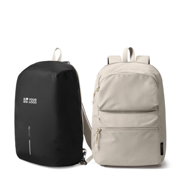 Converteerbare antidiefstal rugzak met rits, 22 L, 16''