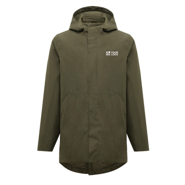 Unisex waterdichte gewatteerde jas modern fit 95 g/m² Iqoniq Thelon