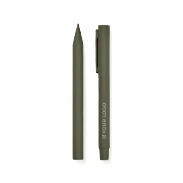 Set pennen van gerecycled aluminium met rubberen coating