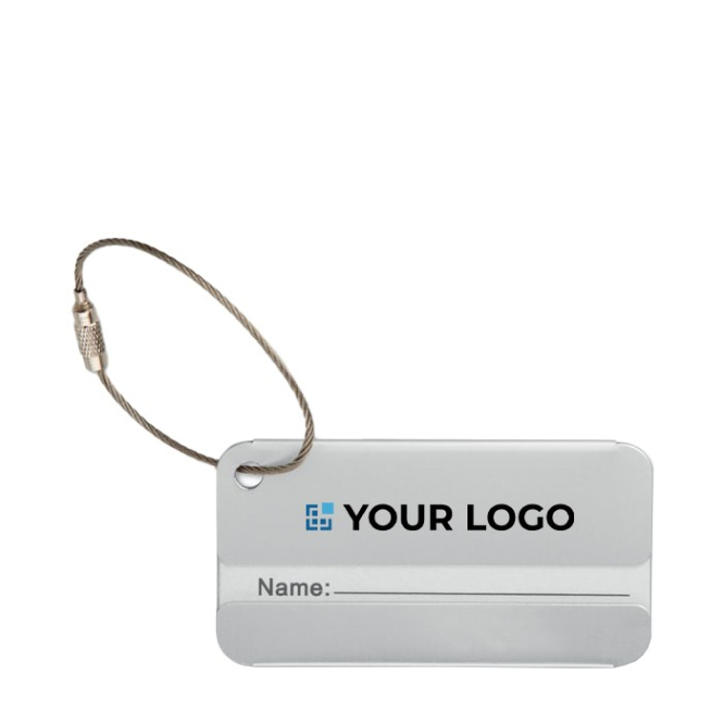 Kofferlabel met logo