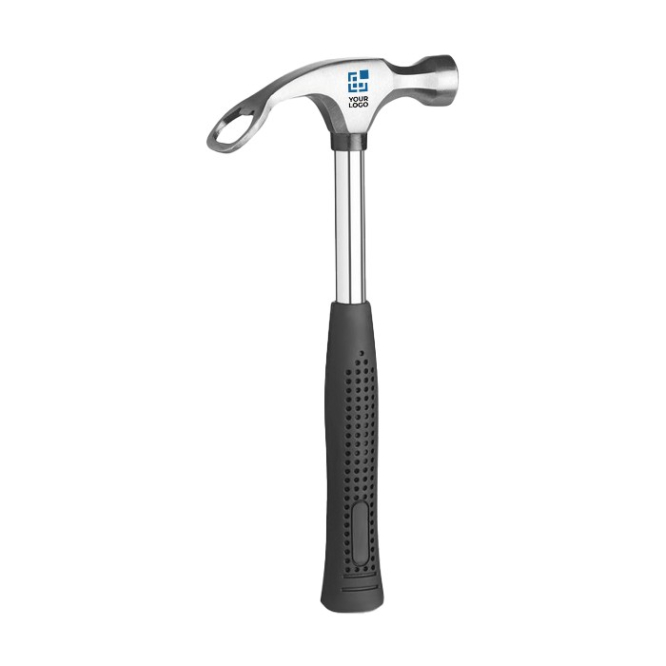 Hamer met flesopener voor reclame