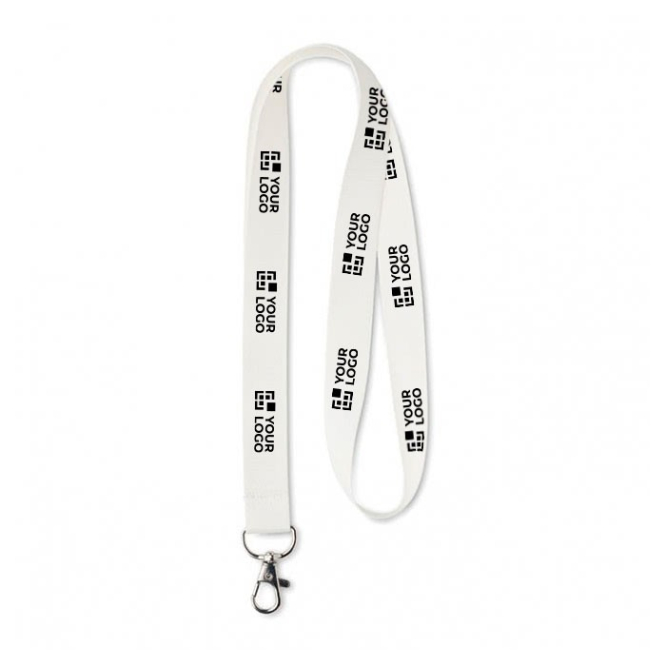 Keycords bedrukt gemaakt van gerecycled PET weergave met jouw bedrukking