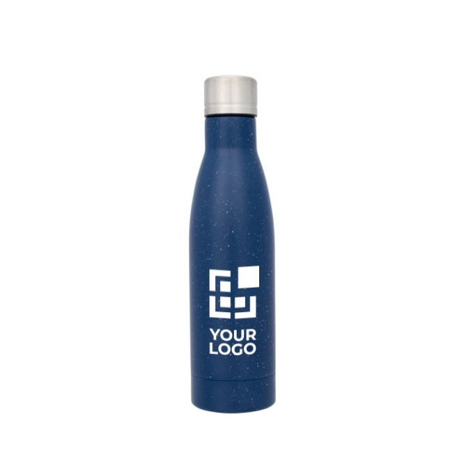 Gespikkelde fles voor reclame