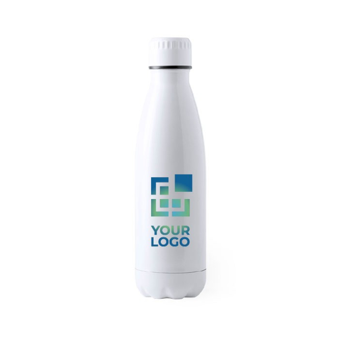 Fles voor sublimatie van roestvrij staal weergave met jouw bedrukking