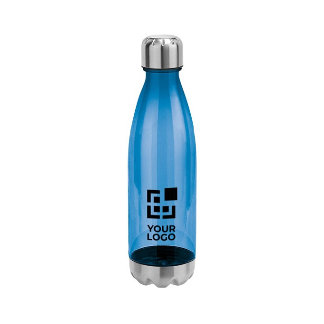 Sportieve maxi waterfles met logo weergave met jouw bedrukking