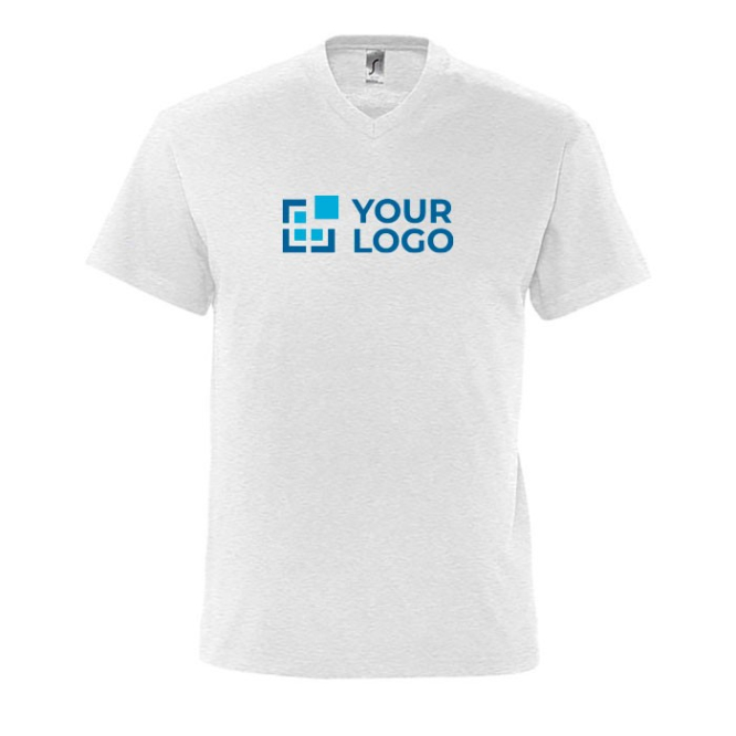 Katoenen T-shirts met opdruk, 150 g/m2 weergave met jouw bedrukking