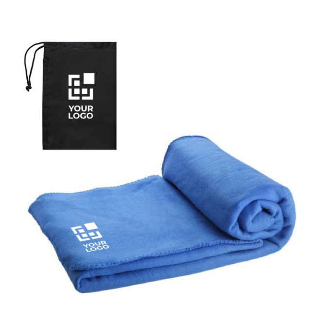 Reclame fleece deken met hoes