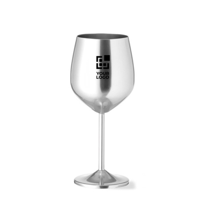 Aluminium beker in metallic kleuren met inhoud van 540 ml