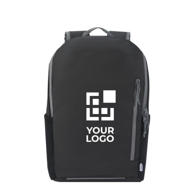 Waterdichte gerecyclede rugzak met logo voor laptops 15”