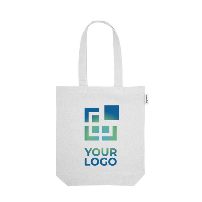 Tas met gerecycled katoen in diverse kleuren 220 g/m2