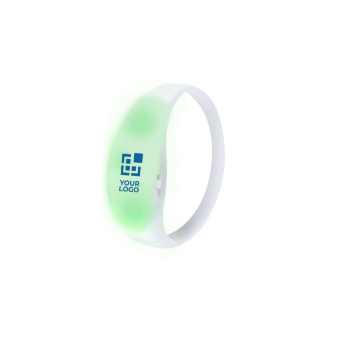 Siliconen armband met muziekgevoelige LED-verlichting