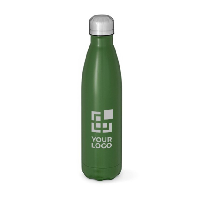 Roestvrijstalen waterfles met druppelvrije dop 770ml