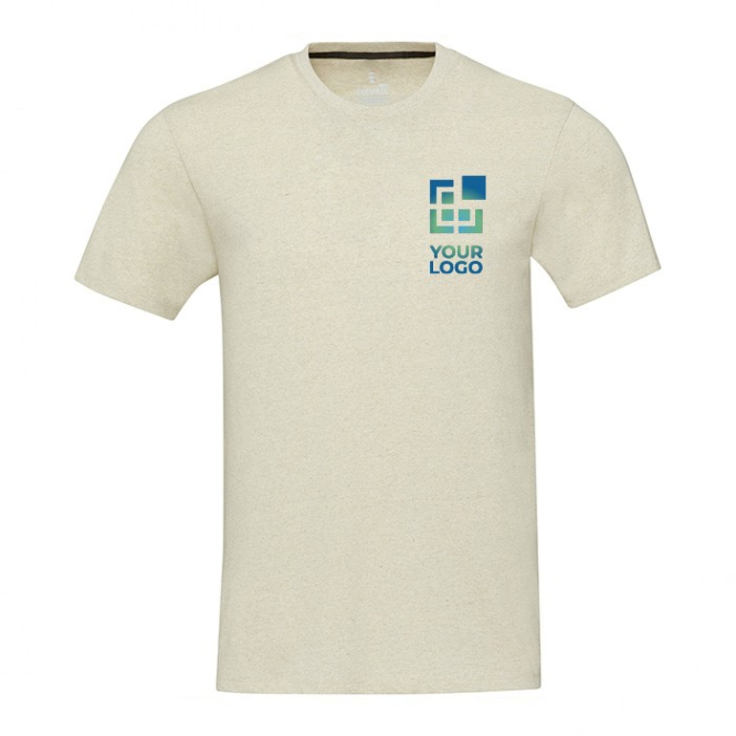 Unisex T-shirt van gerecycled katoen en polyester 160 g/m2 Elevate NXT
