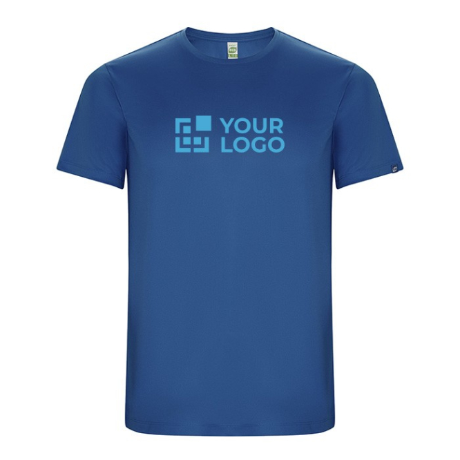 Sportshirt van 50% gerecycled polyester voor heren 135 g/m2 Roly