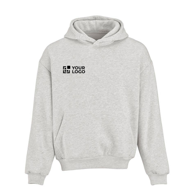 Unisex oversized hoodie 340 g/m² van katoen en polyester Ericeira