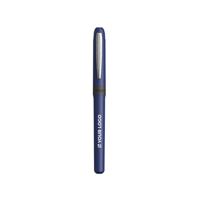 Ergonomische plastic rollerpen met sneldrogende blauwe inkt BIC®