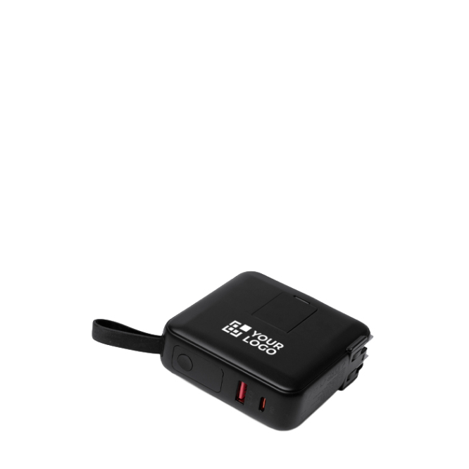 3-in-1 powerbank met draadloos snelladen 15W 10.000 mAh