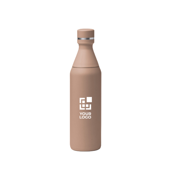 Thermosfles van roestvrij staal met dubbele opening 550ml