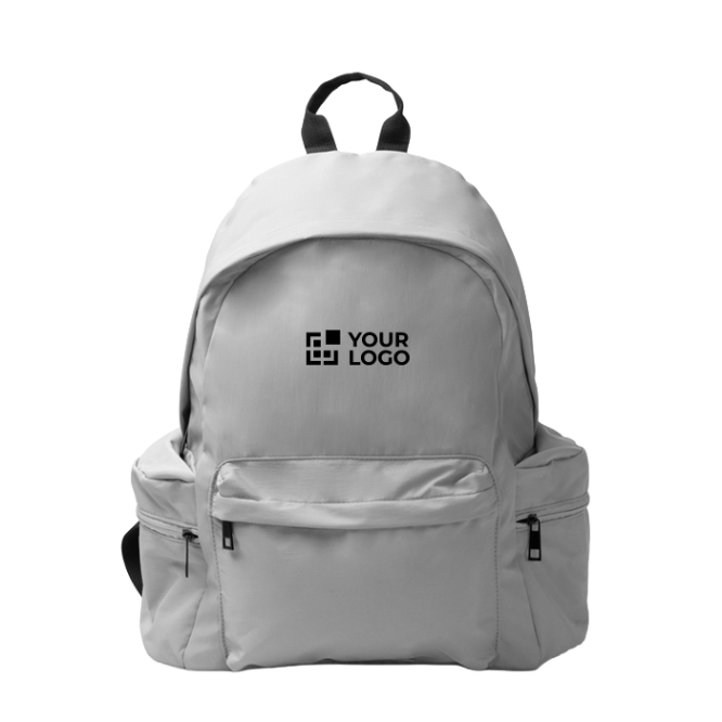 Rugzak van gerecycled nylon met vakken, ideaal voor pc 15