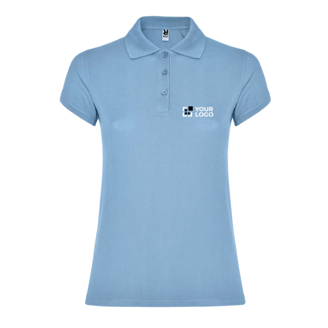 Dames poloshirt van piqué katoen 200 g/m² Roly Direct Star 